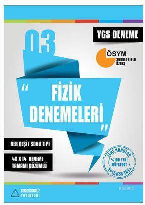 YGS Fizik Tamamı Çözümlü 40x14 Denemeleri