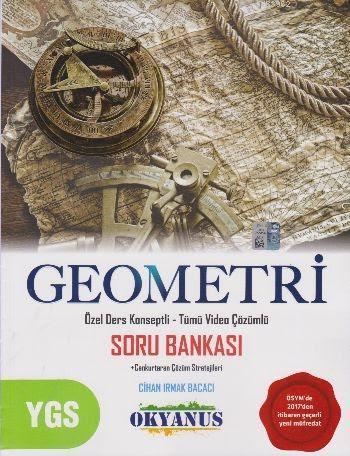YGS Geometri; Özel Ders Konseptli Tümü Video Çözümlü Soru Bankası