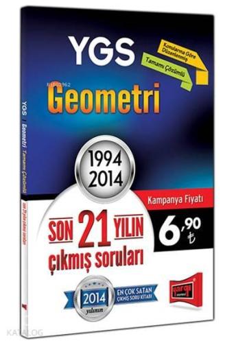 YGS Geometri Son 21 Yılın Çıkmış Soruları; 1994 - 2014