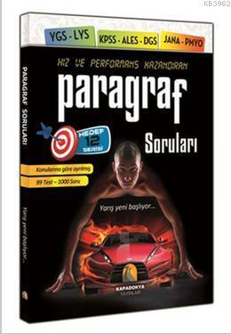 YGS-LYS KPSS-ALES-DGS JANA-PMYO Paragraf Soruları; 99 Test-1000 Soru