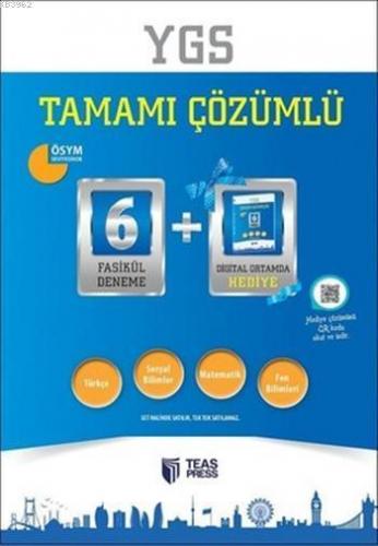 YGS Tamamı Çözümlü 6 Fasikül Deneme