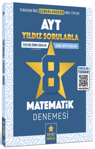 Yıldız Sorular YKS AYT Matematik 8 Deneme Video Çözümlü