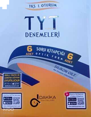 YKS 1. Oturum TYT Denemeleri Soru Kitapçığı