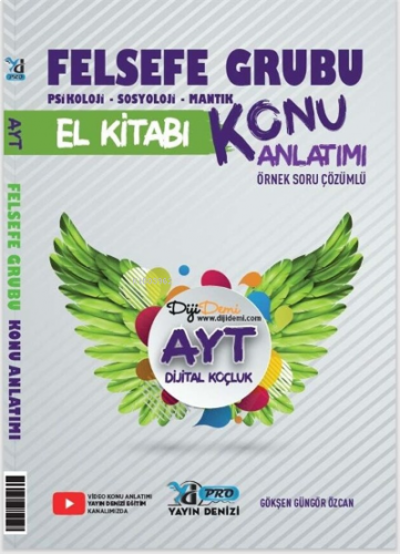 Yks Ayt Pro El Kitabı K.A. Felsefe Grubu - 2022