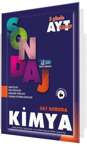 Yks Ayt Pro Sondaj Kamp Kimya - 2022