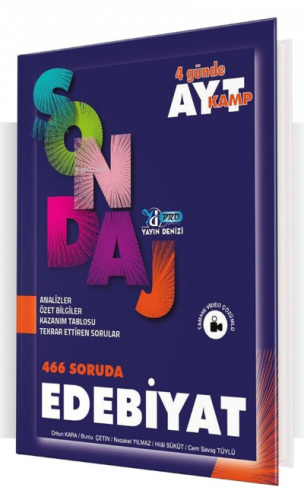 Yks Ayt Pro Sondaj Kamp T.Dili Edebiyatı - 2022