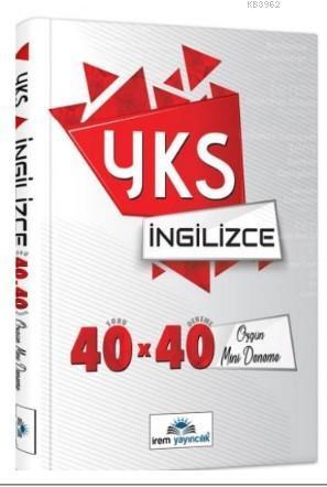 YKS Dil İngilizce 40x40 Özgün Mini Denemeler