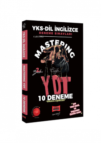 YKS-DİL İngilizce Deneme Sınavları Mastering YDT 10 Deneme Sınavı