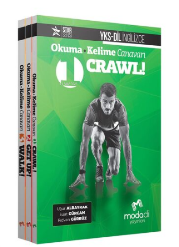 YKS Dil İngilizce Okuma - Kelime Canavarı 3 Kitaplık Set