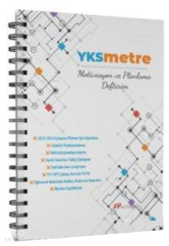 Yksmetre Motivasyon ve Planlama Defteri - Günlük ve Haftalık Planlayıcı