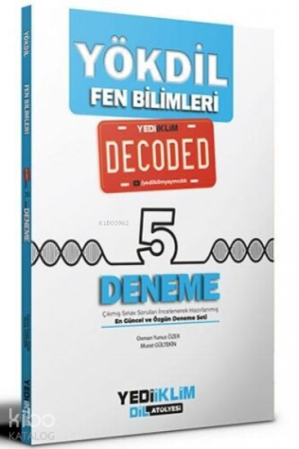 Yökdil Fen Bil.Decoded 5 Deneme-O.Y.Özer-M.Gültekin