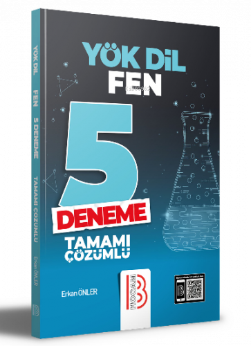 YÖKDİL Fen Tamamı Çözümlü 5 Deneme
