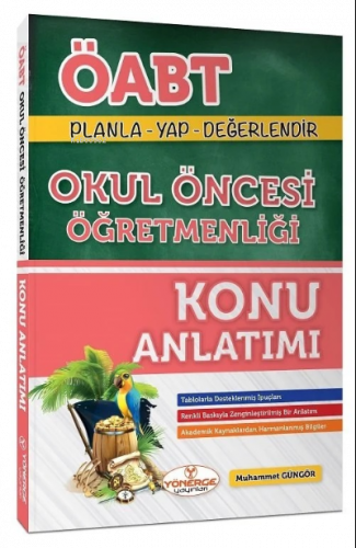 Yönerge ÖABT Okul Öncesi Öğretmenliği Konu Anlatımlı