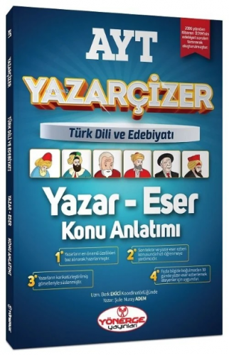 Yönerge YKS AYT Türk Dili ve Edebiyatı Yazar Eser Yazarçizer Konu Anlatımı