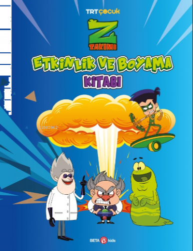 Z Takımı Etkinlik Ve Boyama Kitabı 3