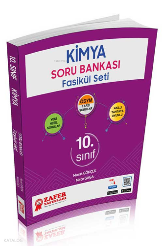 Zafer Yayınları 10. Sınıf Kimya Soru Bankası Fasikül Seti