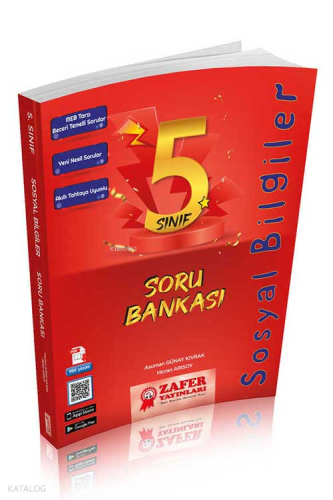 Zafer Yayınları 5. Sınıf Sosyal Bilgiler Soru Bankası