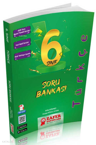 Zafer Yayınları 6. Sınıf Türkçe Soru Bankası