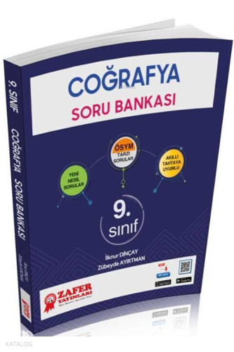 Zafer Yayınları 9. Sınıf Coğrafya Soru Bankası