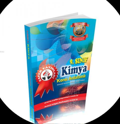 Zafer Yayınları 9. Sınıf Kimya Konu Anlatımlı Zafer