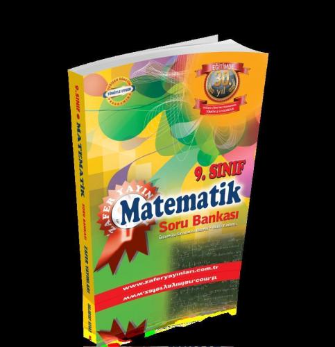 Zafer Yayınları 9. Sınıf Matematik Soru Bankası Zafer