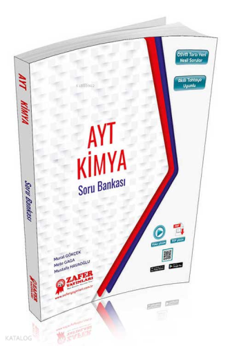 Zafer Yayınları Ayt Kimya Soru Bankası