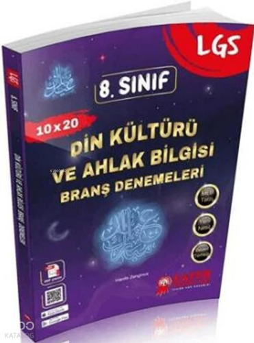 Zafer Yayınları Lgs 8.Sınıf Din Kültürü Ve Ahlak Bilgisi Branş Denemesi