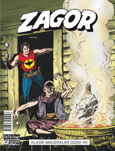 Zagor Klasik Maceralar Cilt 141;Kushlu Büyücüler-Toz Tanrısı-Okyanusta Düello-Timsah Koyu