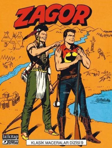 Zagor Klasik Maceralar Cilt 9; İz - Gölgedeki Düşman - Zagor Harekete Geçiyor - Clark City