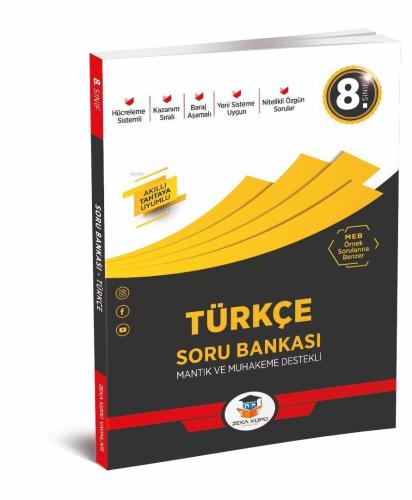 Zeka Küpü Yayınları 8. Sınıf LGS Türkçe Soru Bankası Zeka Küpü