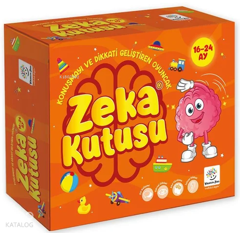 Zeka Kutusu - Konuşmayı ve Dikkati Geliştiren Oyun (16 - 24 Ay)