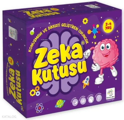 Zeka Kutusu - Konuşmayı ve Dikkati Geliştiren Oyun (2 - 4 Yaş)