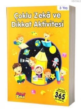 Zeka ve Dikkat Aktivitesi 3 Yaş - Turuncu Kitap