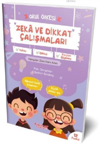 Zekâ ve Dikkat Çalışmaları Seti; 12 Fasikül ve Başarı Panosu Hediyeli Özel Çantasında