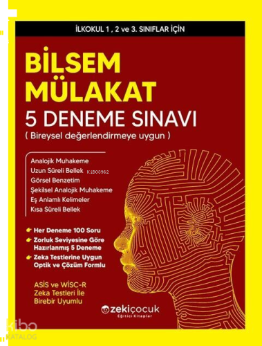 Zeki Çocuk Bilsem Mülakat 5 Deneme Sınavı