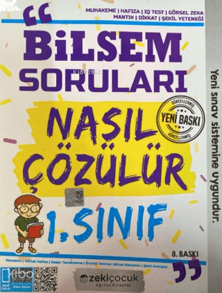 Zekiçocuk Eğitici Kitaplar 1. Sınıf Bilsem Soruları Nasıl Çözülür