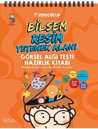 Zekiçocuk Eğitici Kitaplar Bilsem Resim Yetenek Alanı Görsel Algı Testi Hazırlık Kitabı