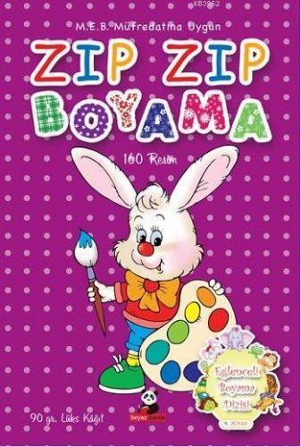 Zıp Zıp Boyama; Eğlenceli Boyama Dizisi 4