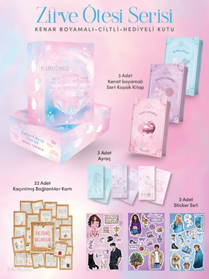 Zirve Ötesi Serisi (Yan Boyamalı - Ciltli - 3 Kitap Kutulu Set)